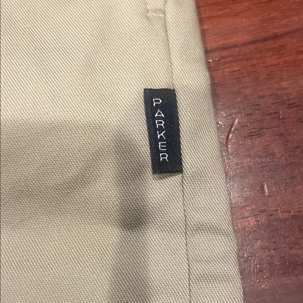 NWT-Classic Parker Brand Tan Flat Front Men's Shorts